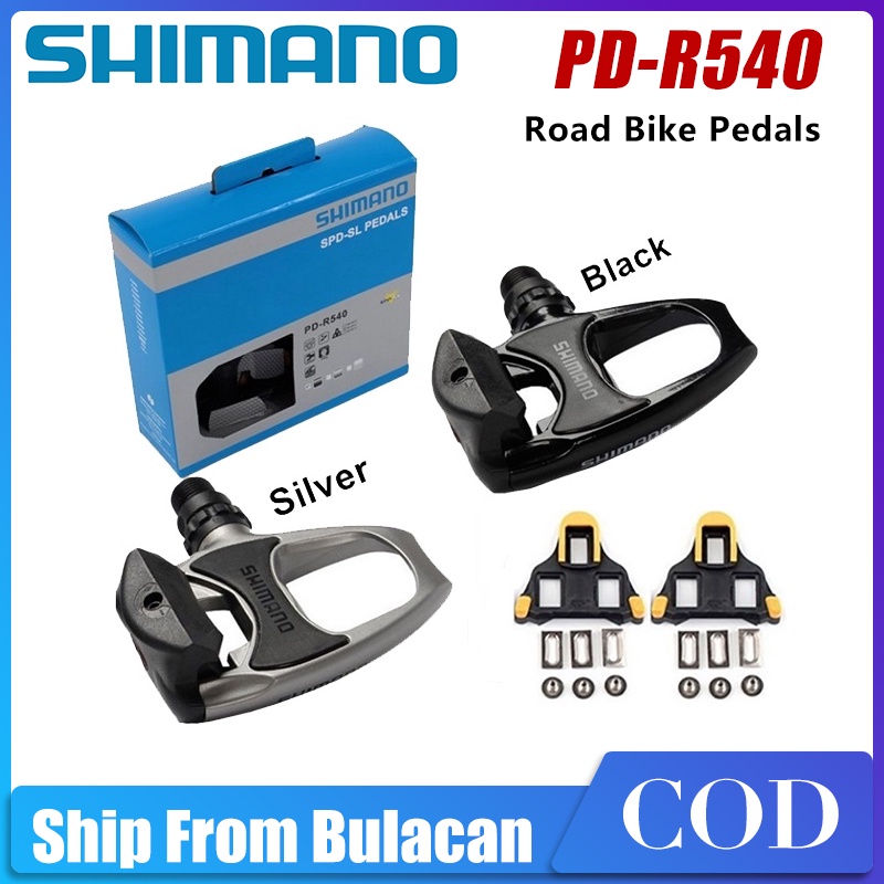Shimano R540 Road Fiber Lock 3 Palin Super light Pedales with Bicycle Pedal | Shopee Philippines