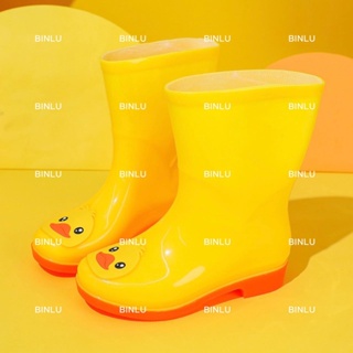 Childrens rain boots,bota,low cut,rainy shoes,rain gear,weather protection,cartoons,raincoat,BINLU