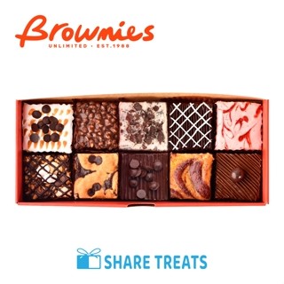 Brownies Unlimited Pre-Assorted Box of 10 (SMS eVoucher)