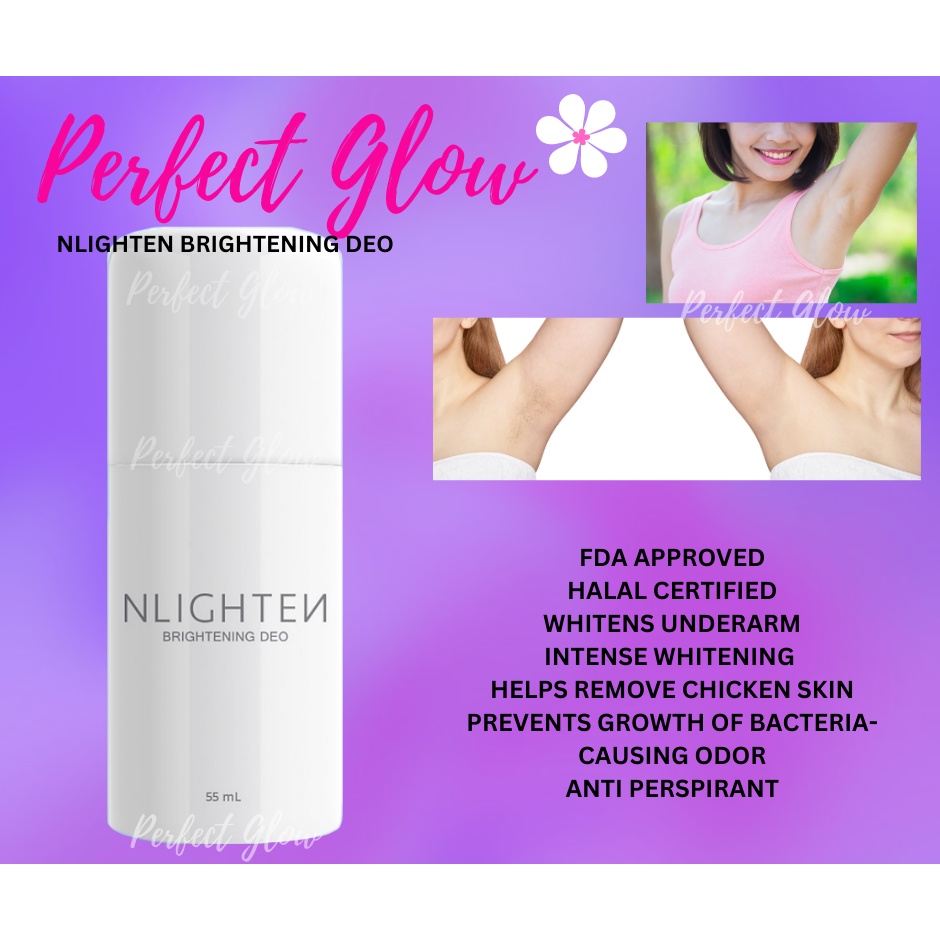 (Sept 2023 Expiry) NLighten Brightening Deodorant Whitening for