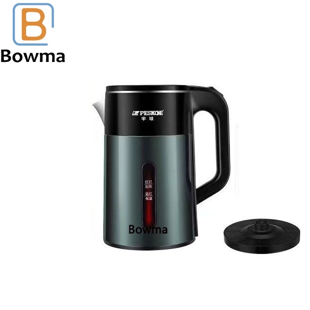 Bowma 3L Electric Kettle Heater Kettle Electric Heater Stainless Steel