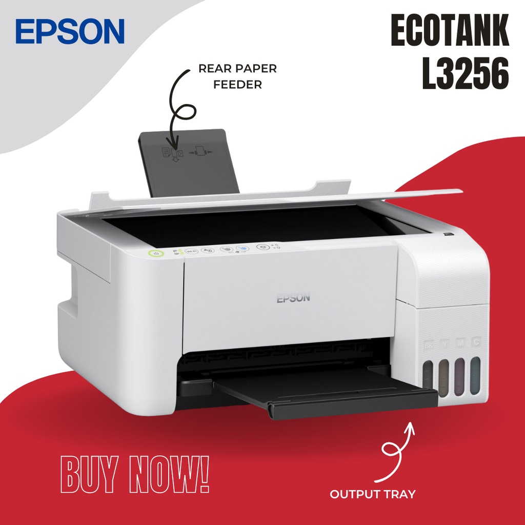 Epson L3256 Printer Scanner Copier Or Xerox WiFi Wireless 3 In 1 CISS 