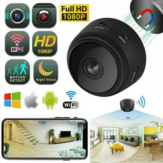 Wireless Full HD 1080P A9 Mini CCTV Camera - Connects to Cellphone via WiFi for Home Security