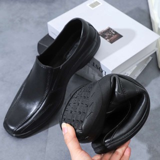 Hongfa Kids School Black Shoes For Boys rubber-weighty Performance shoes cod hf603 #5