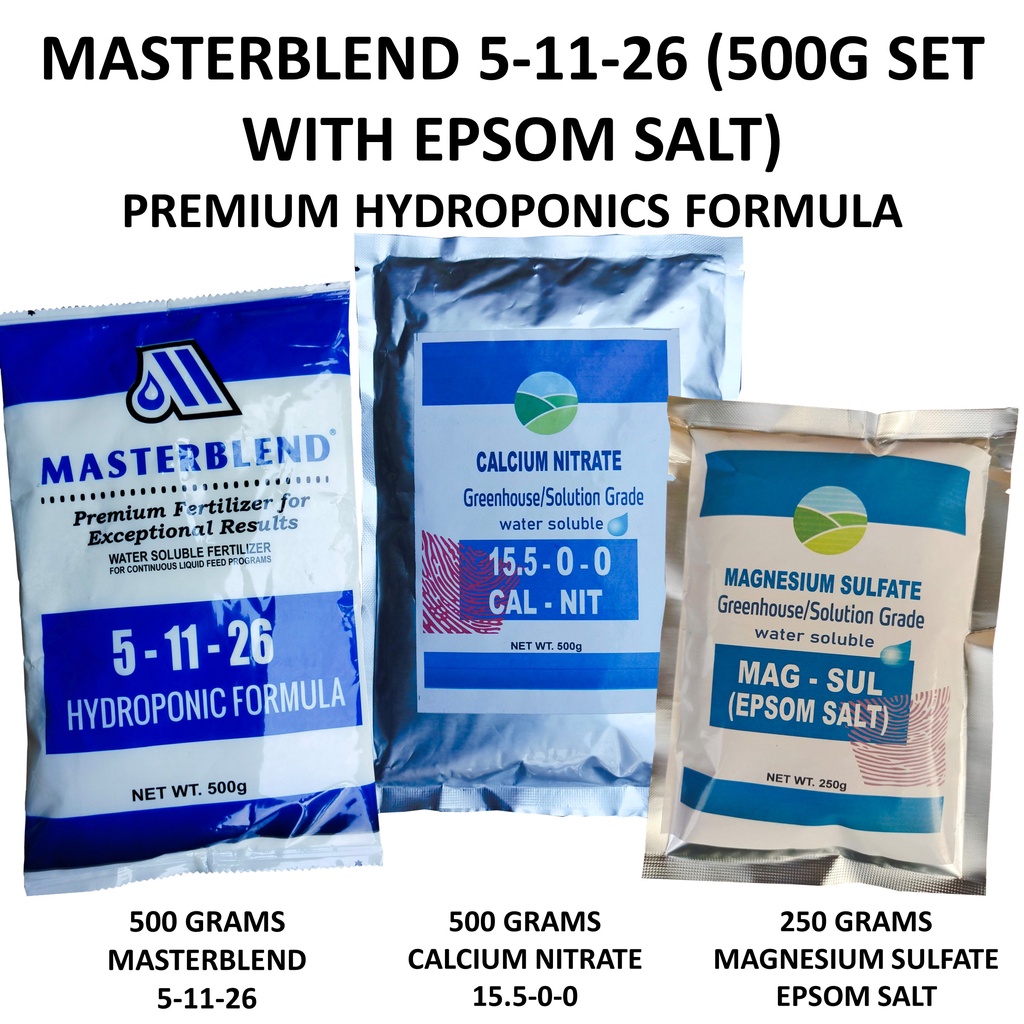 Masterblend 51126 Hydroponics Formula (500g SET) 500g Masterblend