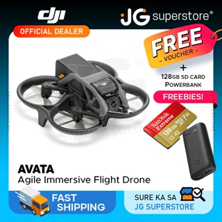 DJI Avata Pro View / Fly Smart Combo 4K 60fps Portable Agile Drone w/ Goggles & 18-Mins Flight Time