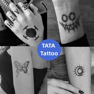 【Magic Tattoo】10CM×6CM TATA Fake Tattoos Last to 15 Days Waterproof Tattoo Sticker COD