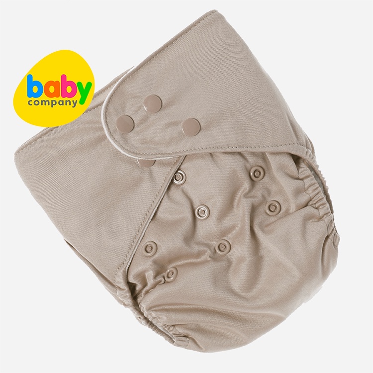 Belle & Coco AllinOne Reusable Diaper (Taupe) Shopee Philippines