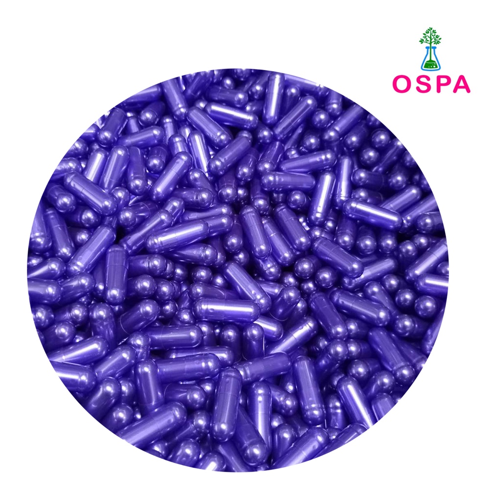 Pearl Violet OSPA High Quality Empty Gelatin Capsule - Image 3
