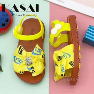 【KaSai】Nike Baby sandals Girls Summer Soft Sandals Kids Shoes #1705 #1