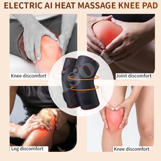 Electric Heated Knee Pad Hot Compress Arthritis Knee Brace Relief Injury Joint Pain Recovery Belt #5