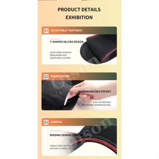 Electric Heated Knee Pad Hot Compress Arthritis Knee Brace Relief Injury Joint Pain Recovery Belt #8