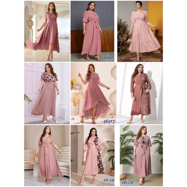 Shop dress old rose for Sale on Shopee Philippines