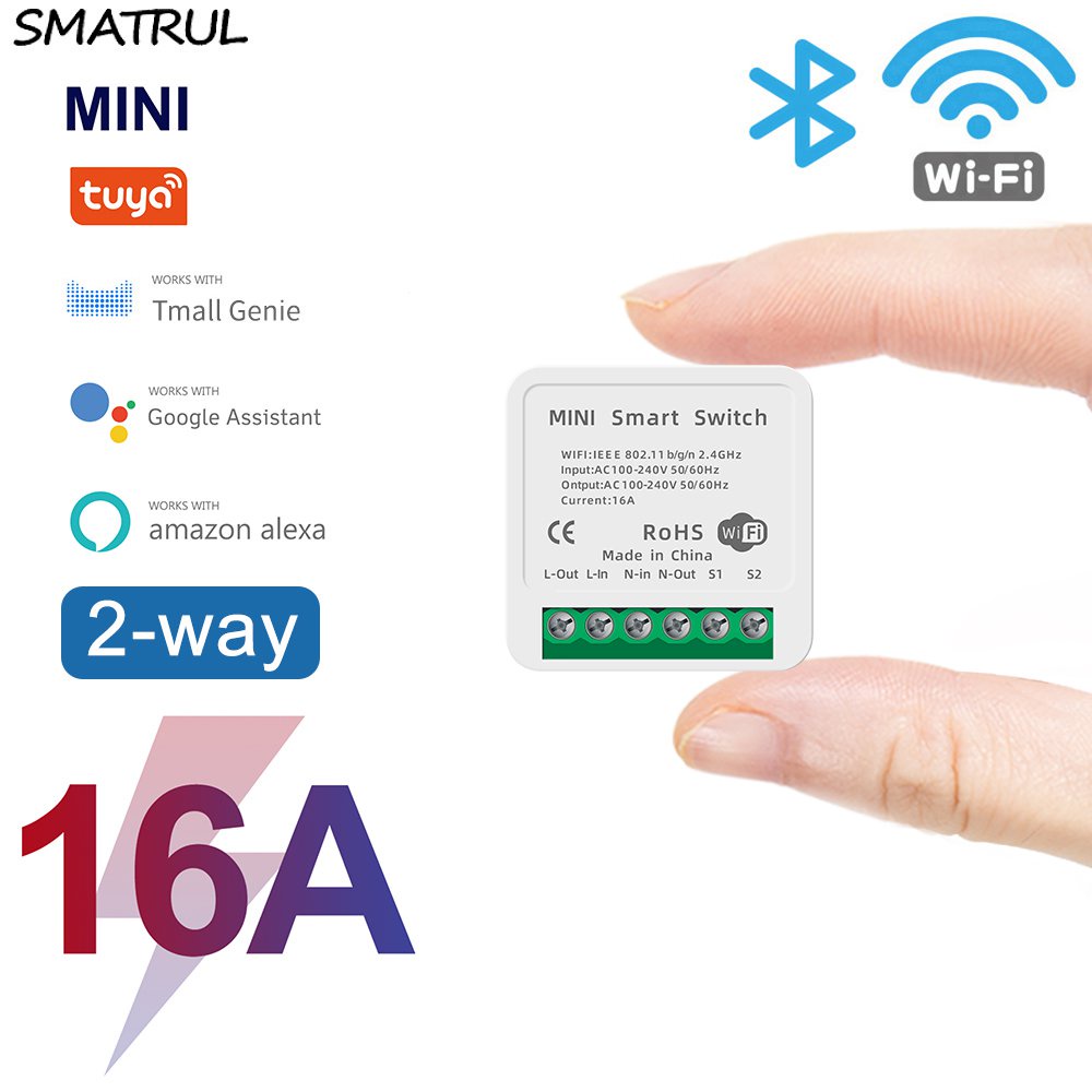 16A Mini Smart Wifi DIY Switch S Smart Home Automation Module, Universal DIY Module for Smart Home A — view 6