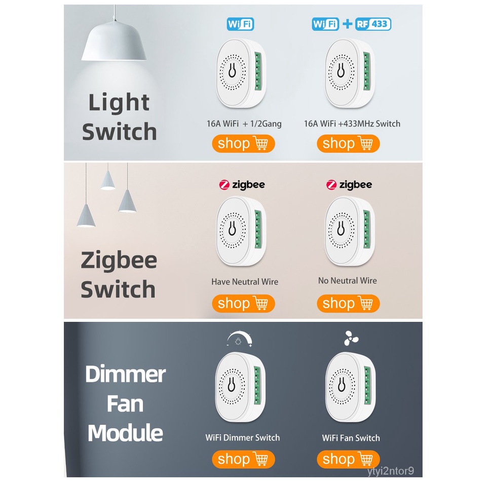 16A Mini Smart Wifi DIY Switch S Smart Home Automation Module, Universal DIY Module for Smart Home A — view 5