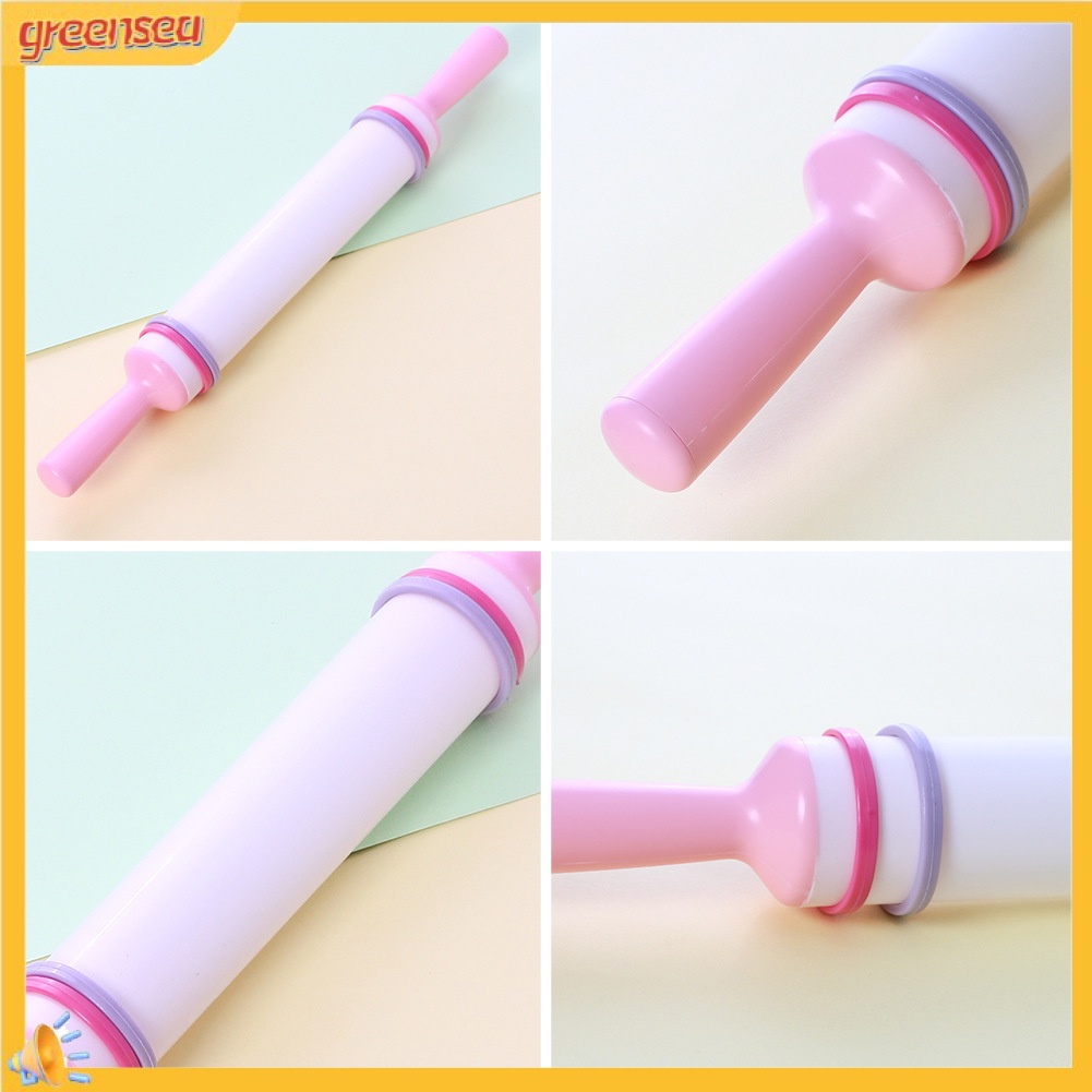 (greensea) Kitchen Non-stick Cake Roller Rolling Pin Fondant Dough Pastry DIY Baking Tool