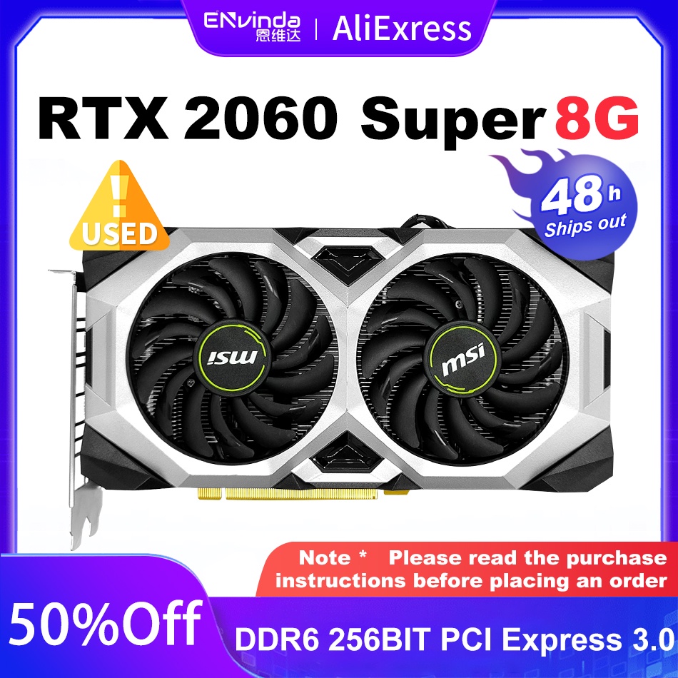 MSI RTX 2060 SUPER VENTUS GP OC（ジャンク） GeForce RTX 2060 SUPER™ VENTUS XS J OC