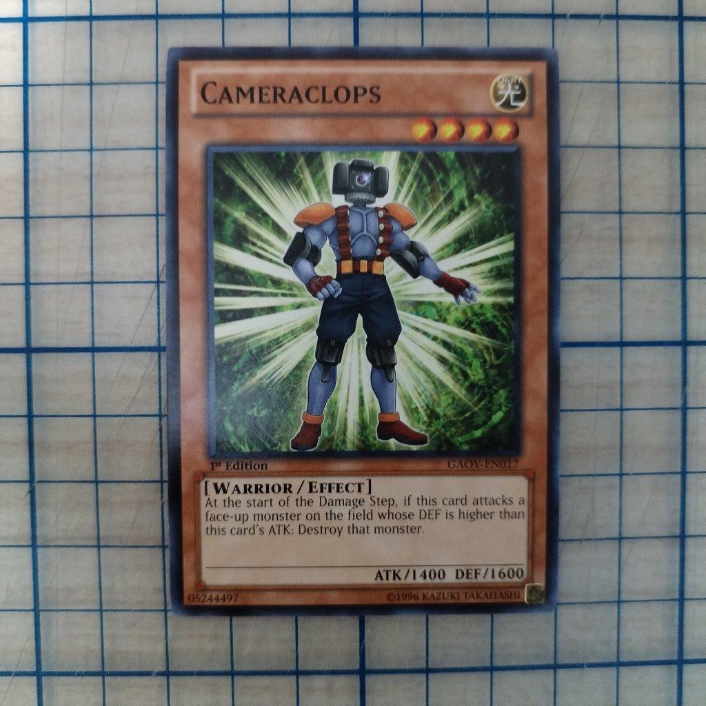 CAMERACLOPS GAOV-EN017 1st EDITION 2012 SERIES COMMON YTCG