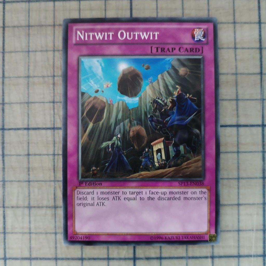 NITWIT OUTWIT SP13-EN038 1st EDITION 2013 SERIES COMMON YTCG