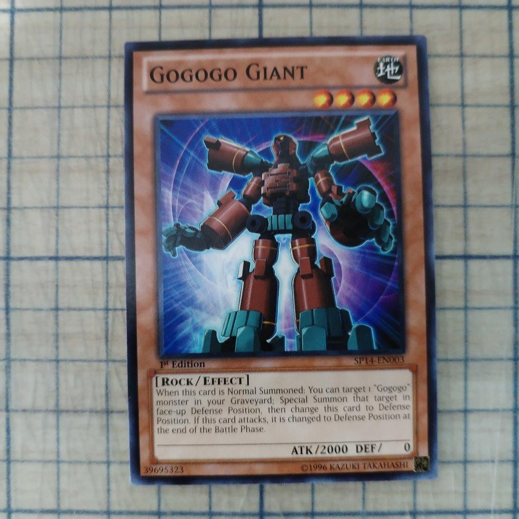 GOGOGO GIANT SP14-EN003 1st EDITION 2014 SERIES COMMON YTCG