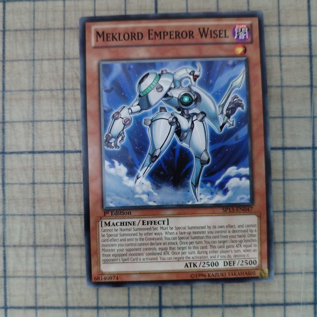 MEKLORD EMPEROR WISEL SP13-EN047 1st EDITION 2013 SERIES COMMON YTCG