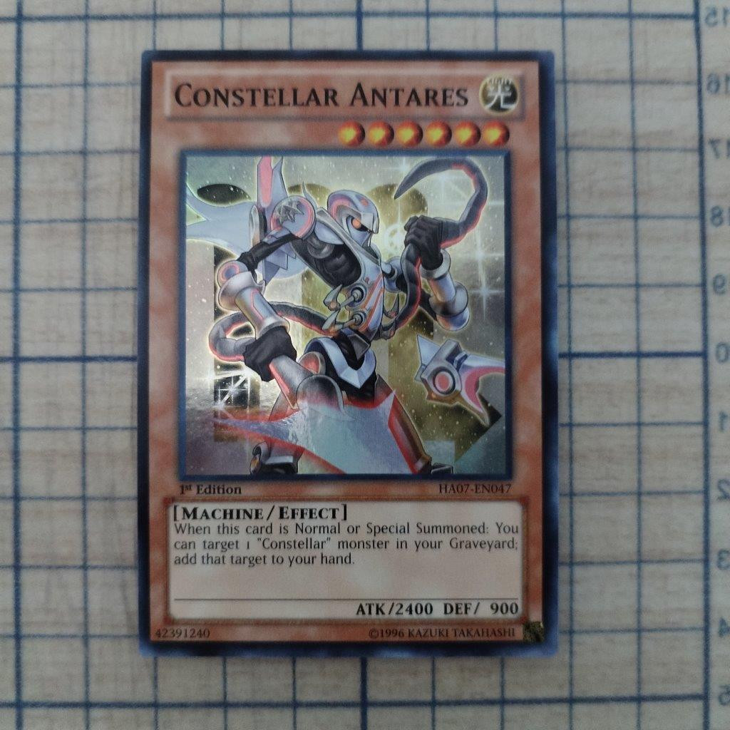 CONSTELLAR ANTARES HA07-EN047 1st EDITION 2013 SERIES SUPER RARE YTCG