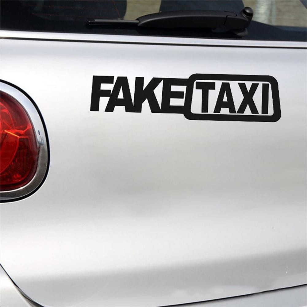 Shop fake taxi bumper sticker for Sale on Shopee Philippines