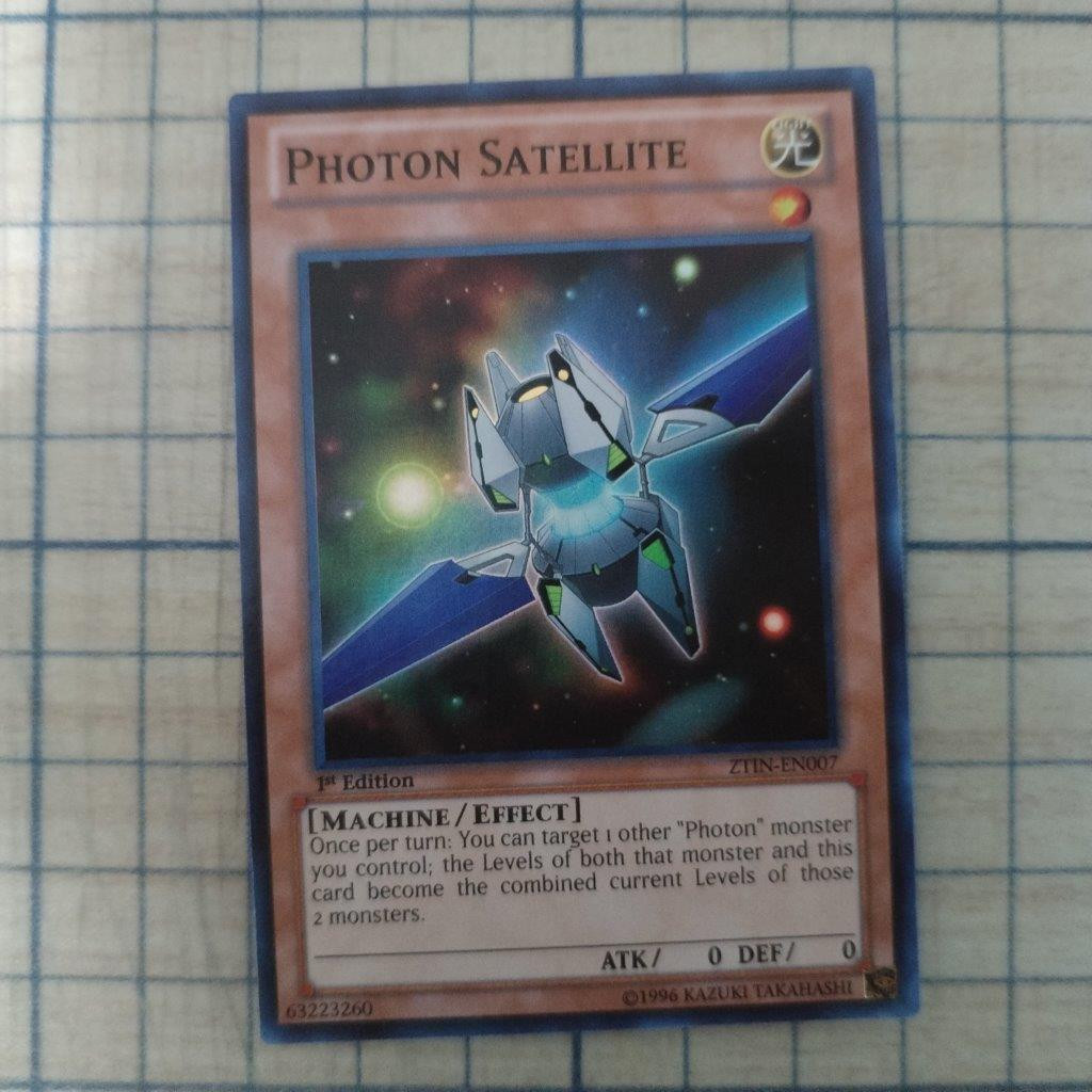 PHOTON SATELLITE ZTIN-EN007 1st EDITION 2013 SERIES SUPER RARE YTCG
