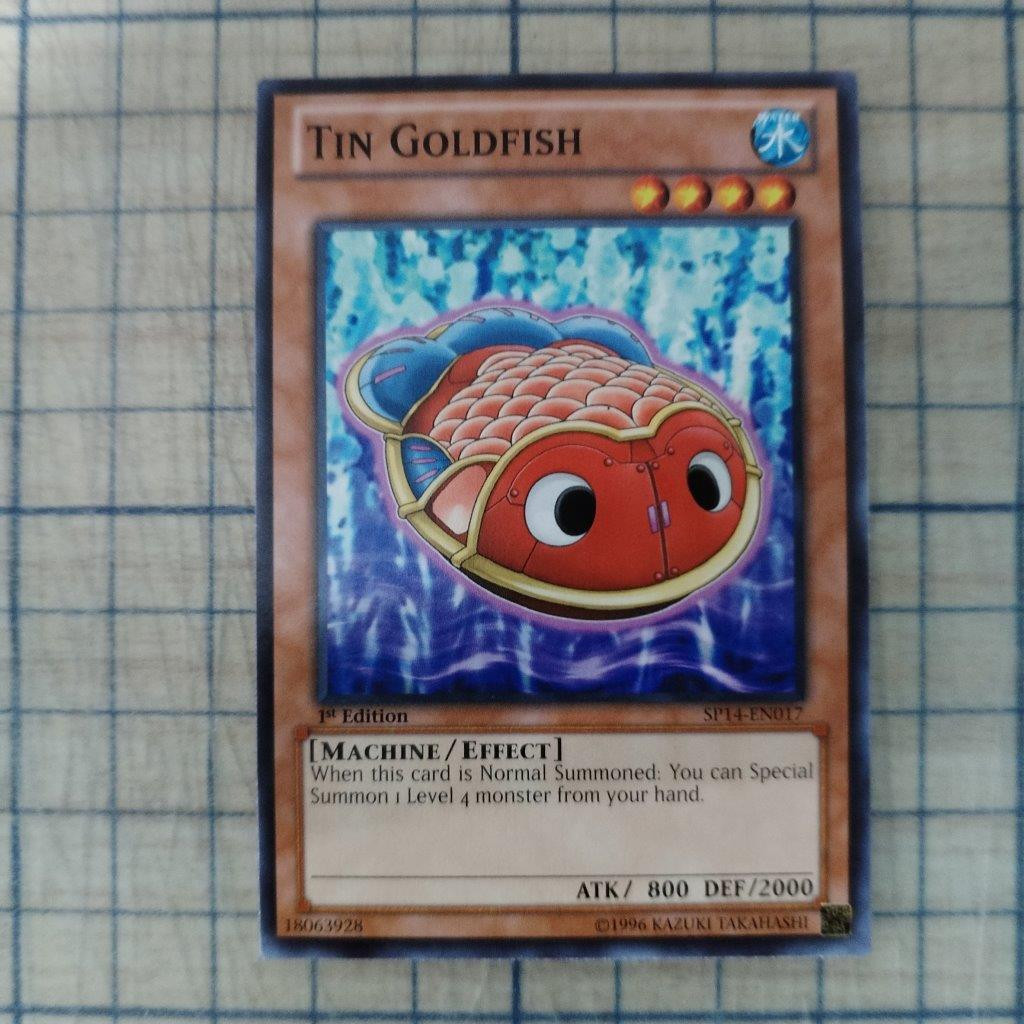 TIN GOLDFISH SP14-EN017 1st EDITION 2014 SERIES COMMON YTCG