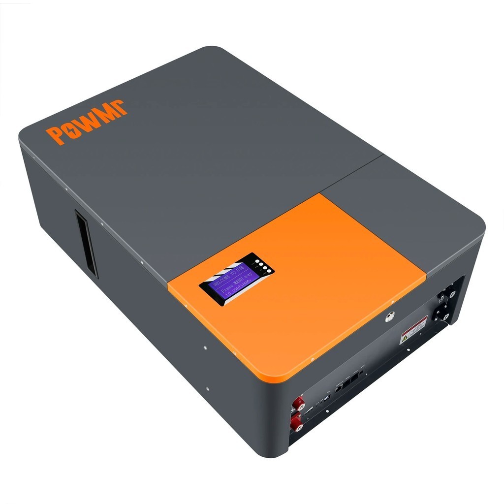 EU Stock PowMr 200AH 100AH Lithium Battery 48V 10KWH 5KWH Energy LCD Screen Solar LiFePO4 Batte BSH - Image 4