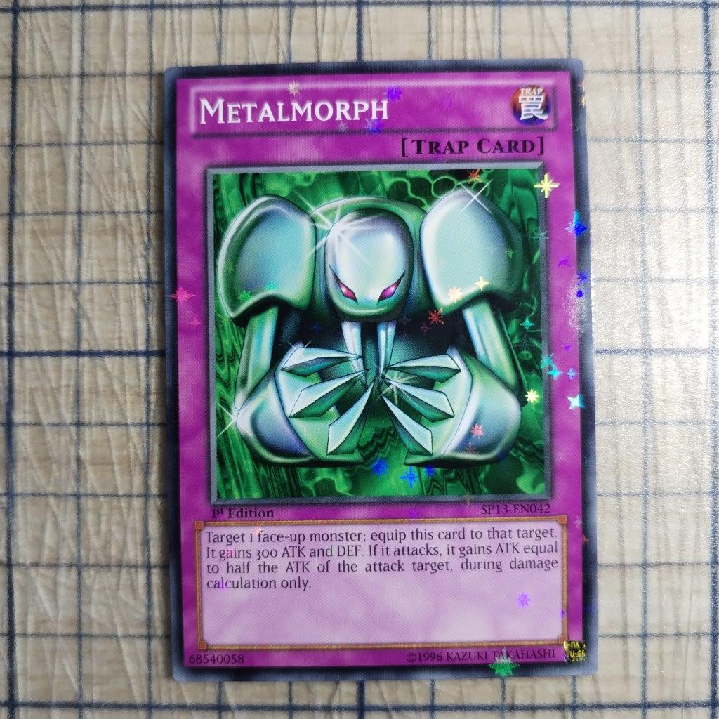 METALMORPH SP13-EN042 1st EDITION 2013 SERIES STARFOIL RARE YTCG