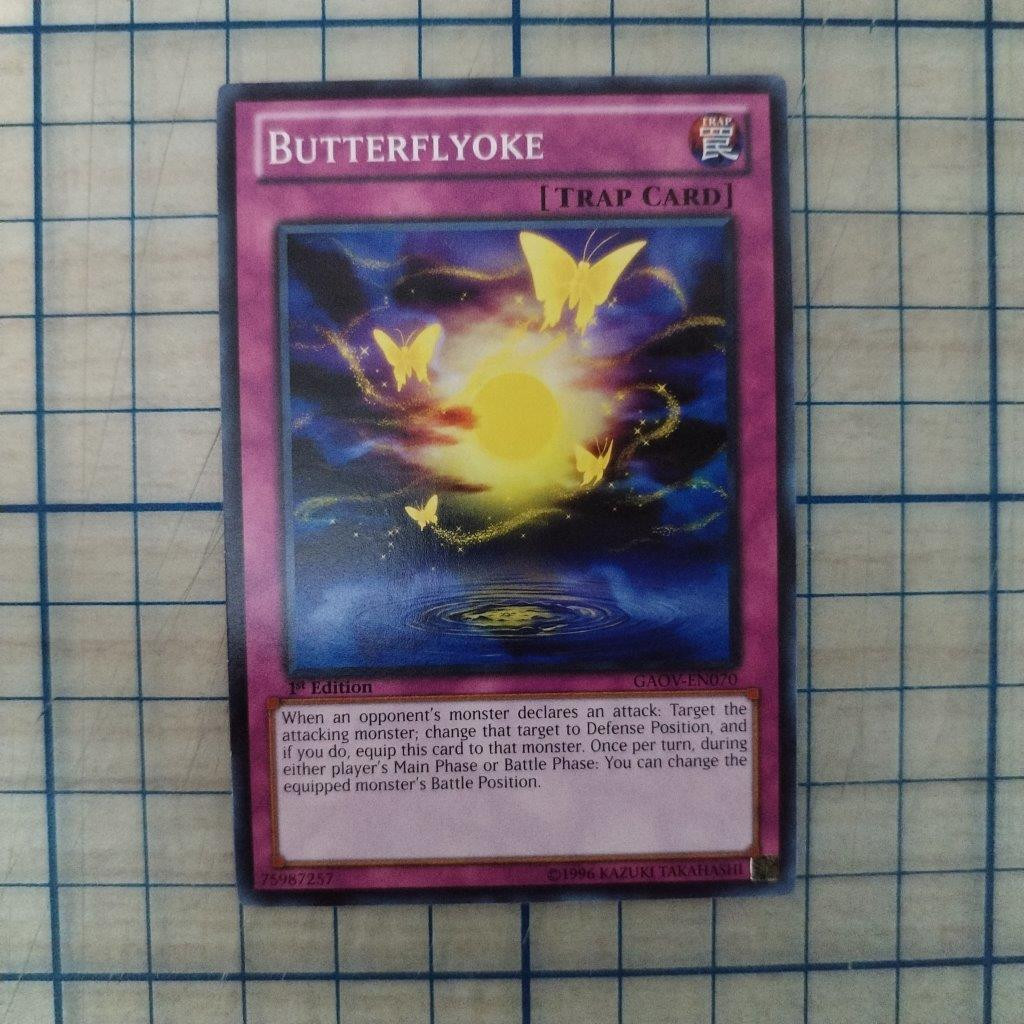 BUTTERFLYOKE GAOV-EN070 1st EDITION 2012 SERIES COMMON YTCG