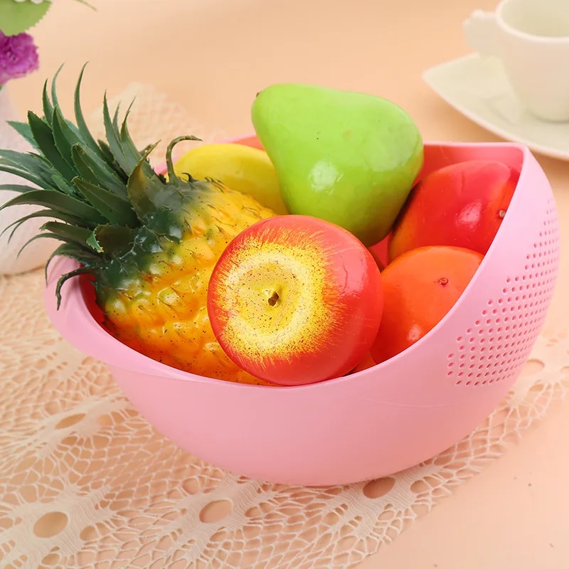 Food Grade Plastic Rice Beans Peas Washing Filter Strainer Basket Sieve Drainer Plastic drainKDV A0Z - Image 4