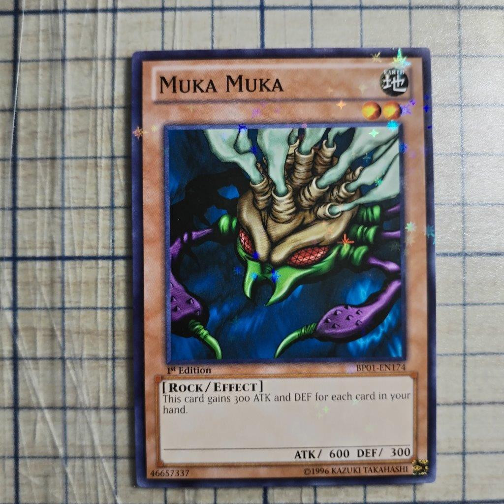MUKA MUKA BP01-EN174 1st EDITION 2012 SERIES STARFOIL RARE YTCG