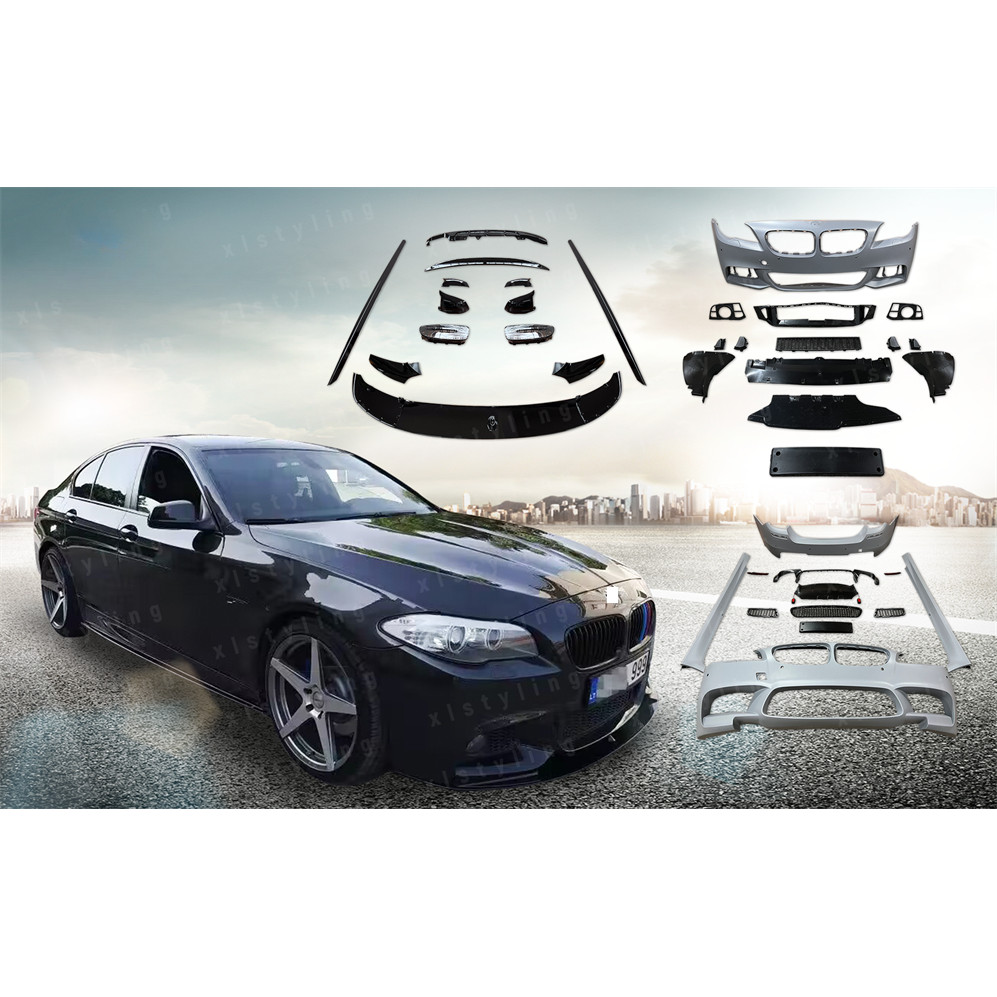 Car Conversion Front bumper lips Aero M Performance M-Tech Fender ...