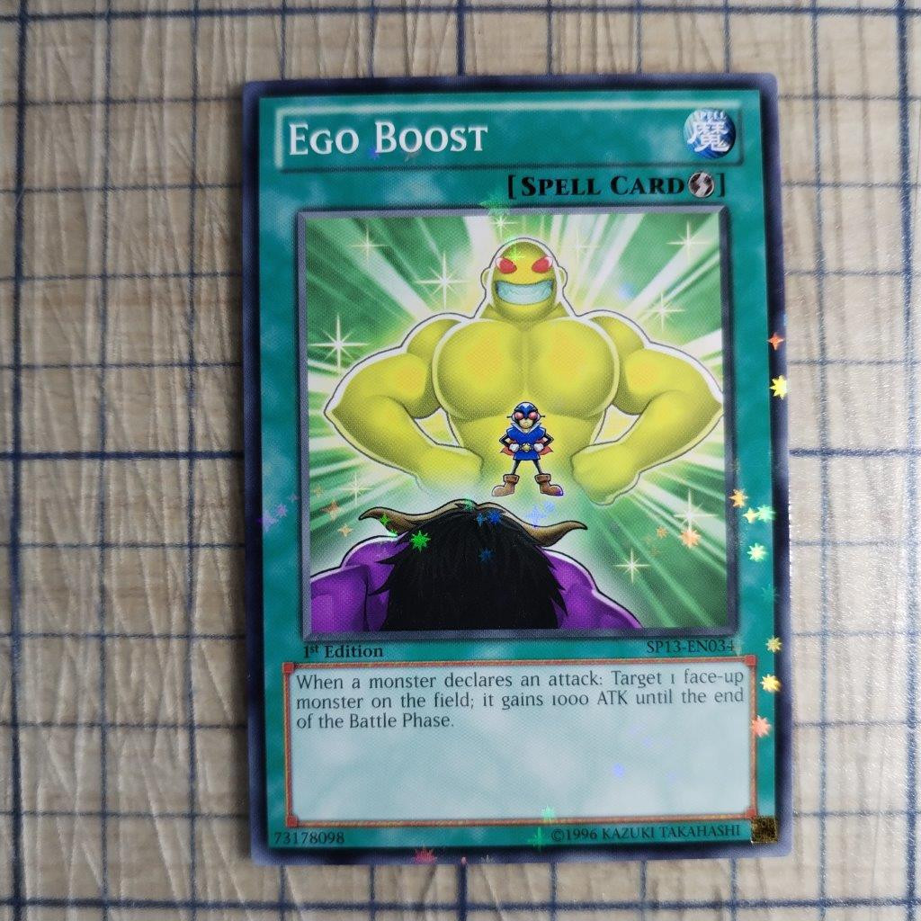EGO BOOST SP13-EN034 1st EDITION 2013 SERIES STARFOIL RARE YTCG