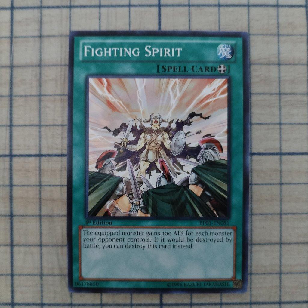 FIGHTING SPIRIT BP01-EN081 1st EDITION 2012 SERIES COMMON YTCG