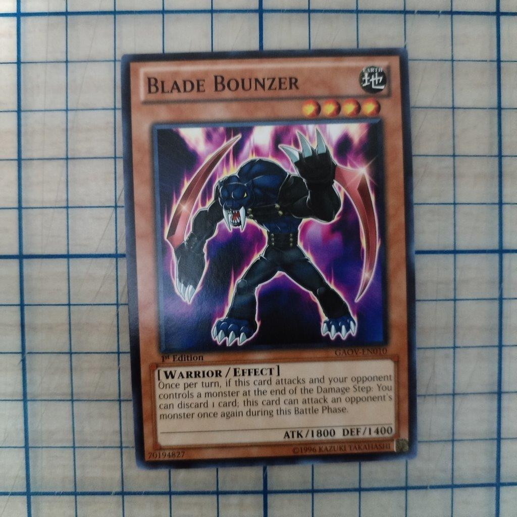 BLADE BOUNZER GAOV-EN010 1st EDITION 2012 SERIES COMMON YTCG