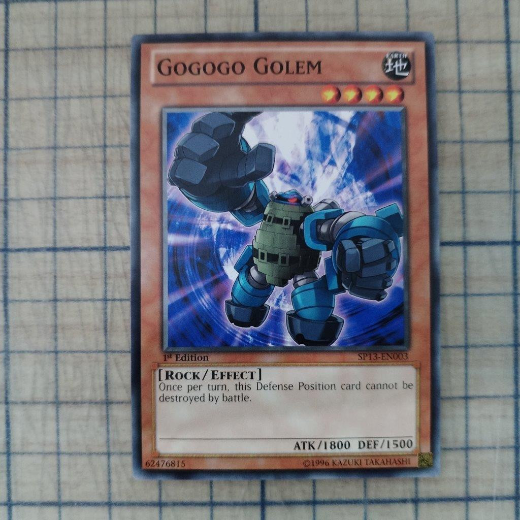 GOGOGO GOLEM SP13-EN003 1st EDITION 2013 SERIES COMMON YTCG
