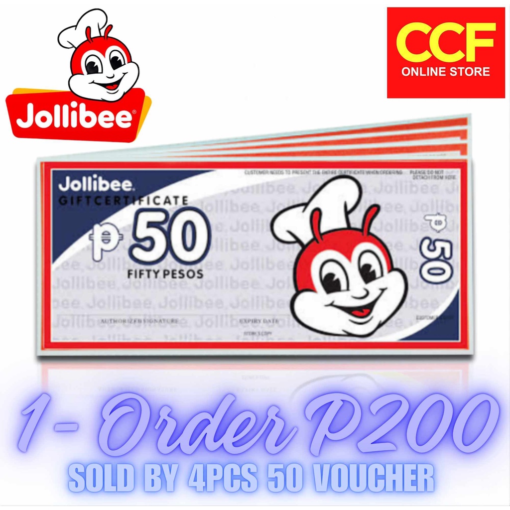 Shop jollibee gift card for Sale on Shopee Philippines