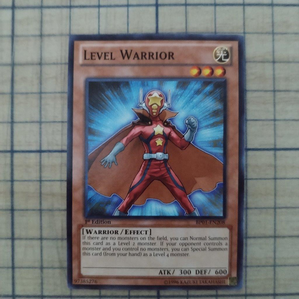 LEVEL WARRIOR BP01-EN208 1st EDITION 2012 SERIES COMMON YTCG