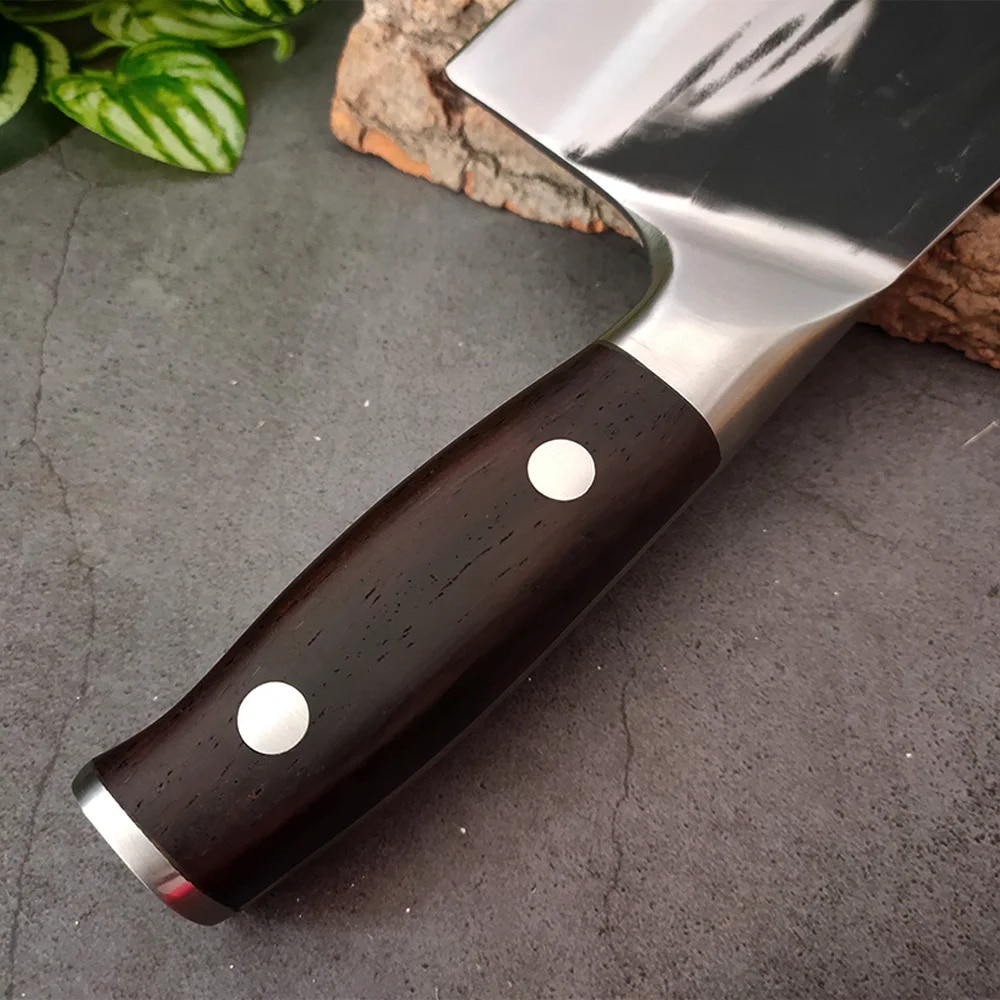Chinese Chef Knife Stainless Steel Knife Meat Cleaver Chopping Knife Household Forged Slicing Pork K