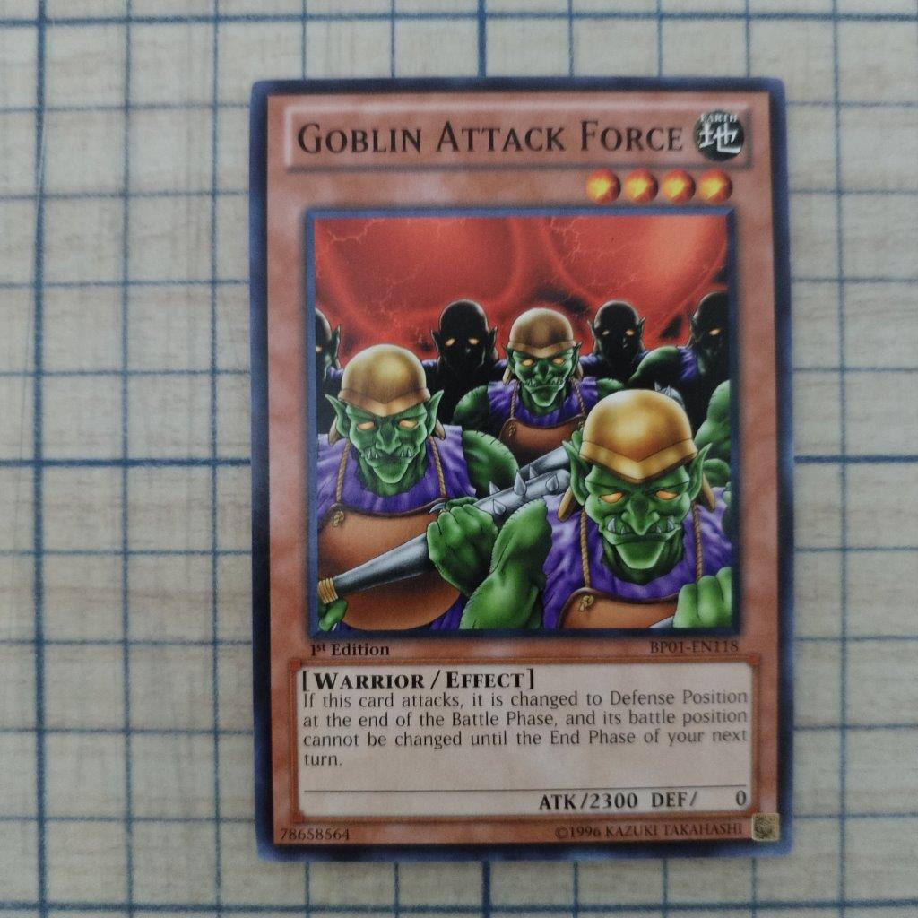GOBLIN ATTACK FORCE BP01-EN118 1st EDITION 2012 SERIES COMMON YTCG