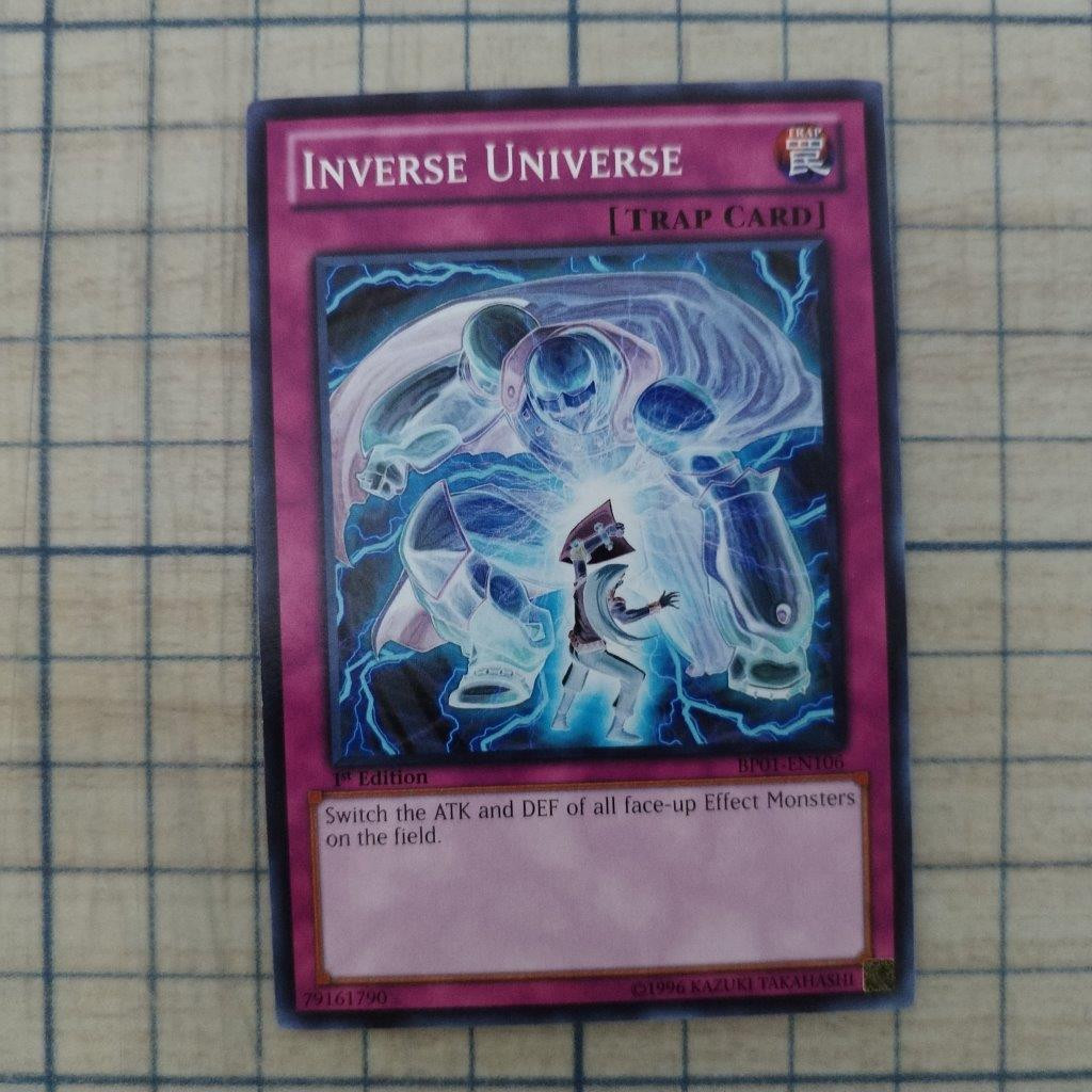 INVERSE UNIVERSE BP01-EN106 1st EDITION 2012 SERIES COMMON YTCG