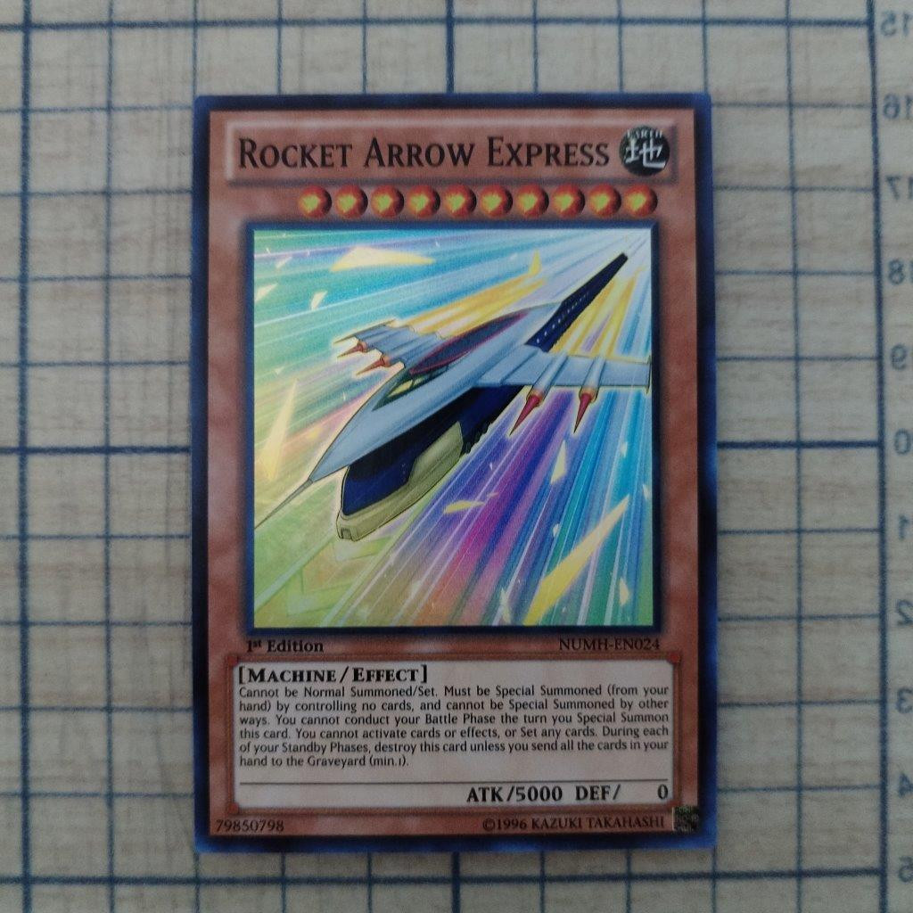 ROCKET ARROW EXPRESS NUMH-EN024 1st EDITION 2013 SERIES SUPER RARE YTCG