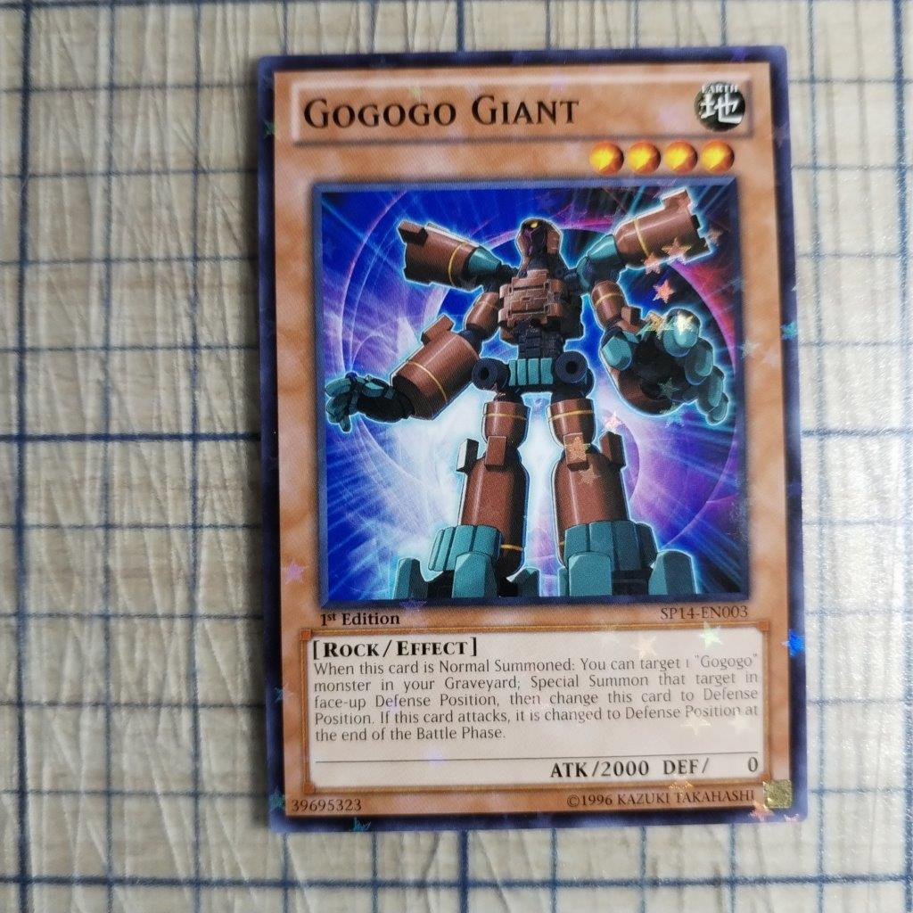GOGOGO GIANT SP14-EN003 1st EDITION 2014 SERIES STARFOIL RARE YTCG
