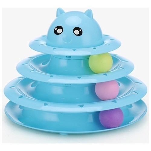 Petzoom 3 Layer Cat Toy Cat Headdress F\@fl APY - Image 2