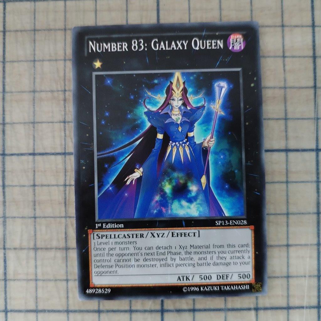 NUMBER 83: GALAXY QUEEN SP13-EN028 1st EDITION 2013 SERIES COMMON YTCG