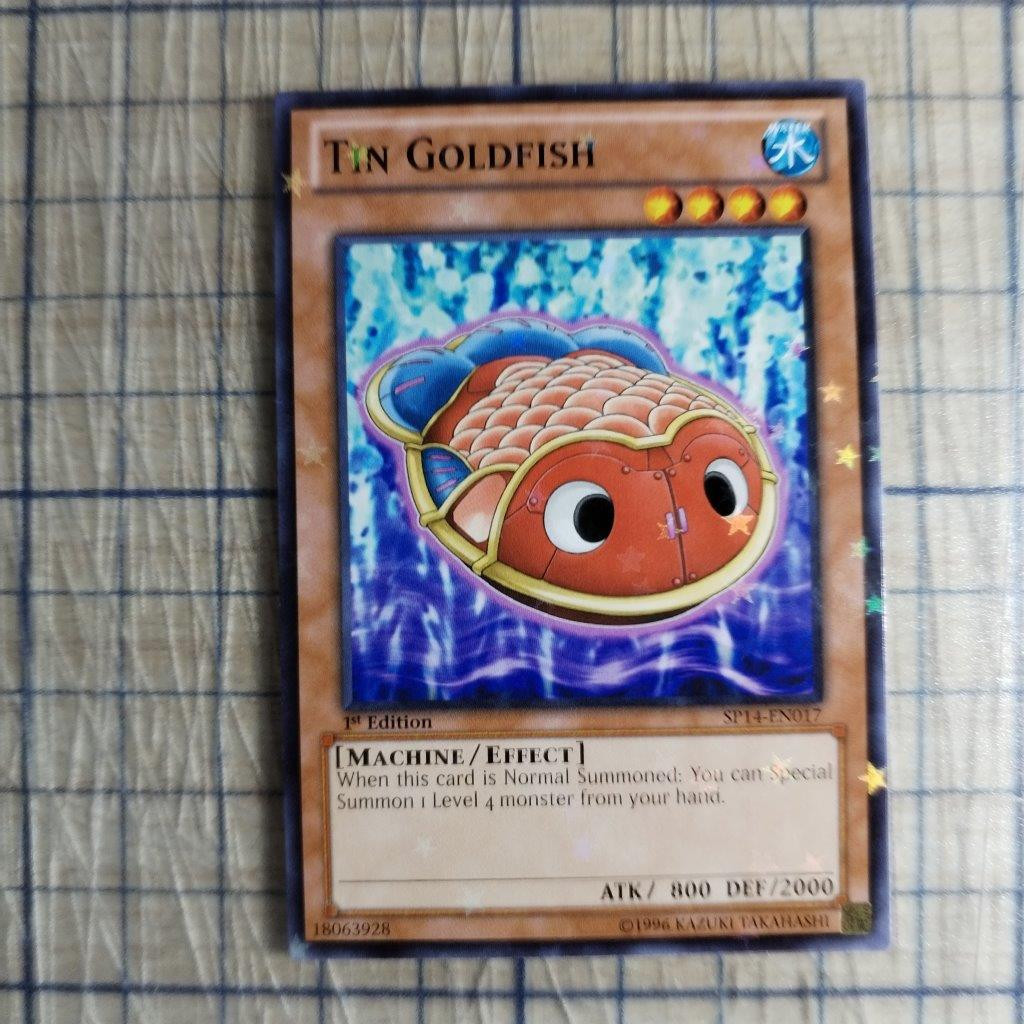 TIN GOLDFISH SP14-EN017 1st EDITION 2014 SERIES STARFOIL RARE YTCG