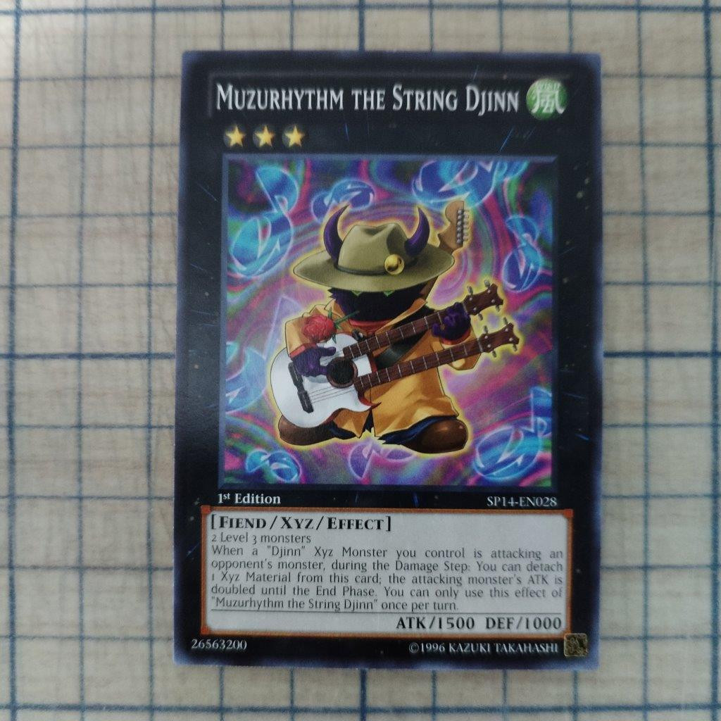 MUZURHYTHM THE STRING DJINN SP14-EN028 1st EDITION 2014 SERIES COMMON YTCG